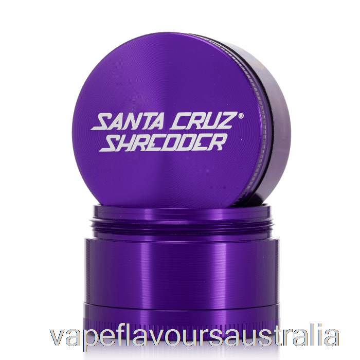 Vape Flavours Australia Santa Cruz Shredder 2.2inch Medium 4-Piece Grinder Purple (53mm)
